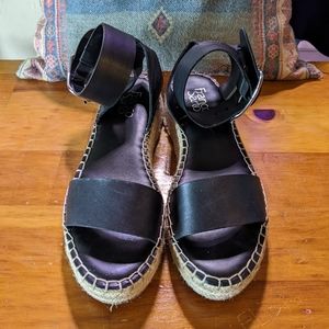 Like New Franco Sarto Leather Sandals